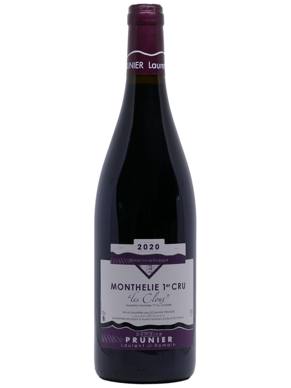 Laurent Prunier Monthelie 1er Cru "Les Clous" 2020